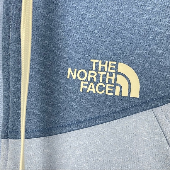 The North Face Full Zip Fleece Jacket Two-Tone Blue Women’s M - Picture 2 of 7